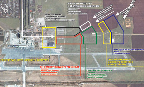 Схема аэропорта в оренбурге
